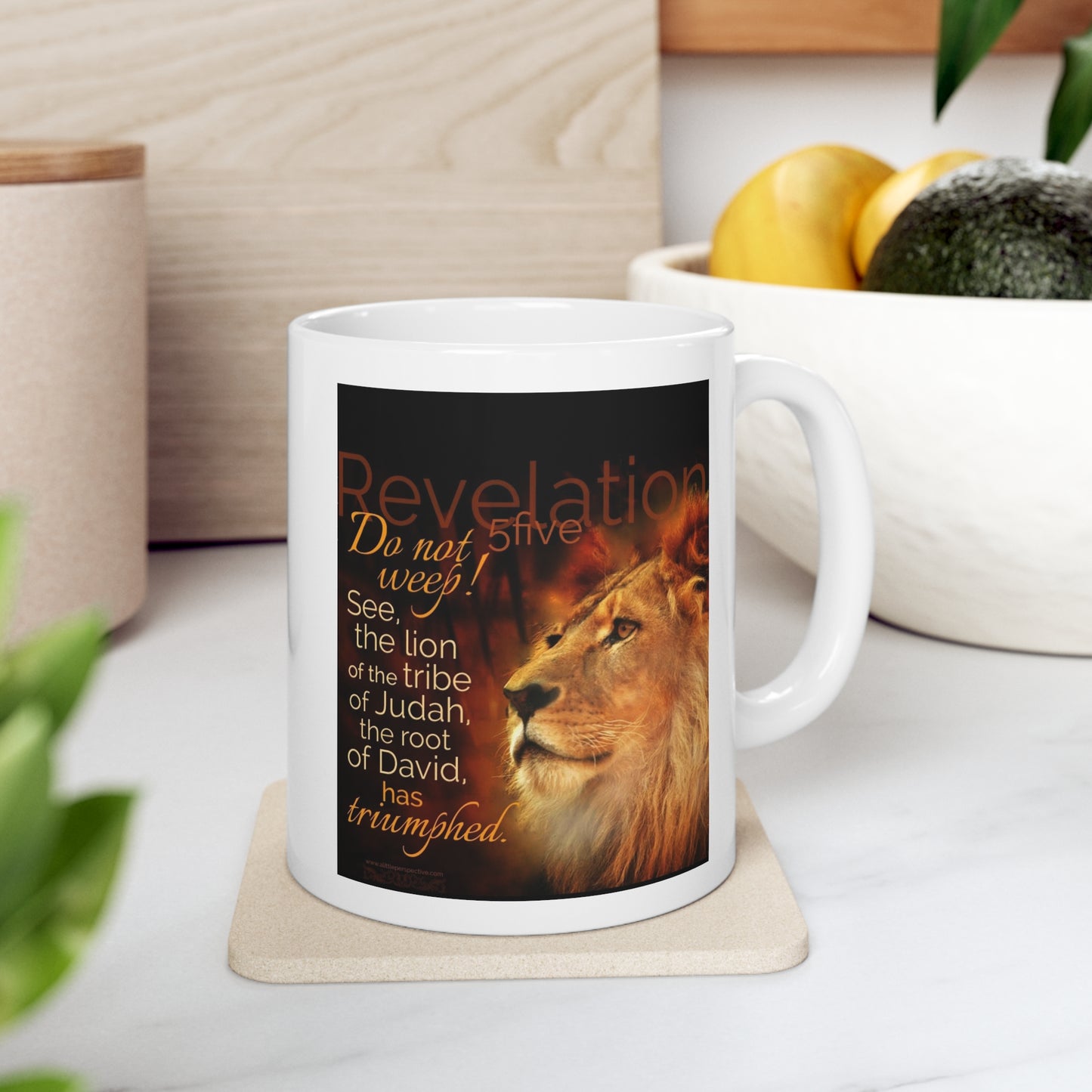 Lion of Judah Ceramic Mug 11oz