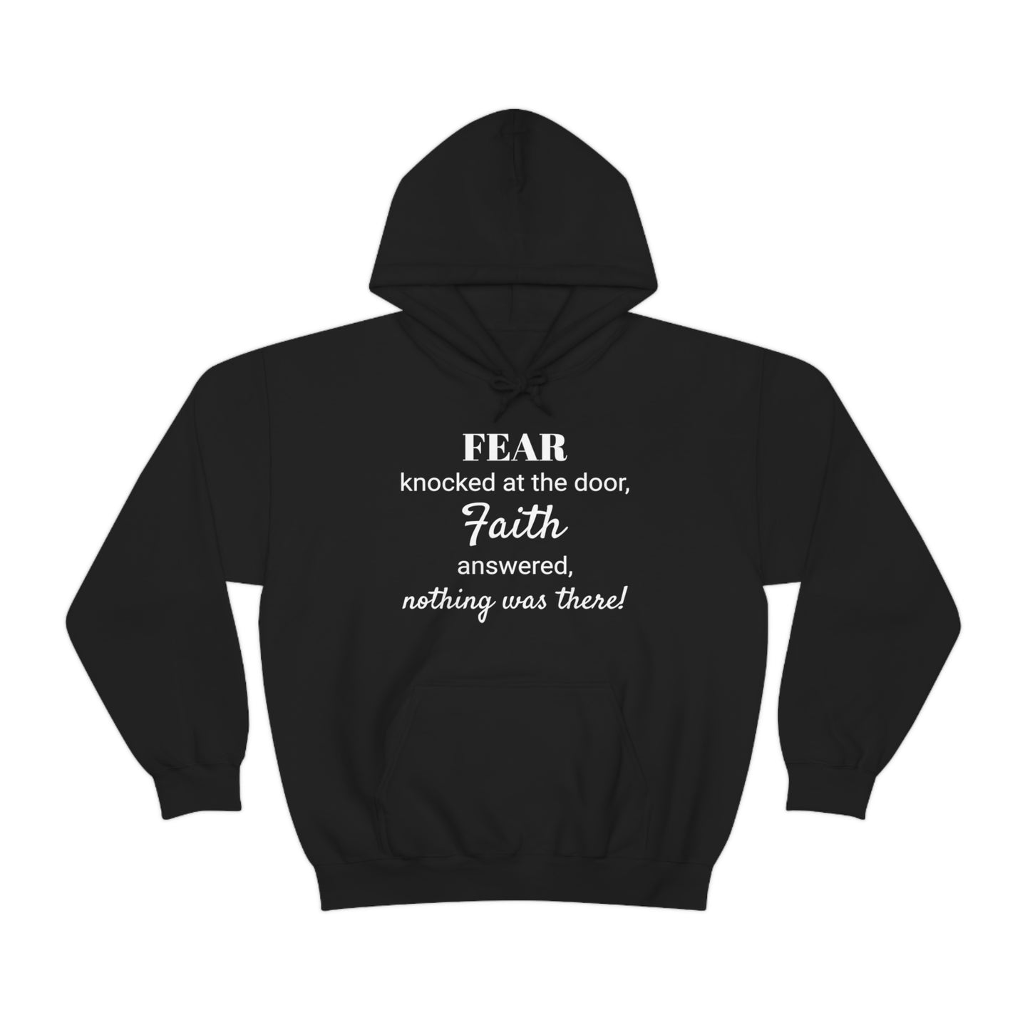 Fear Faith Unisex Heavy Blend™ Hooded Sweatshirt