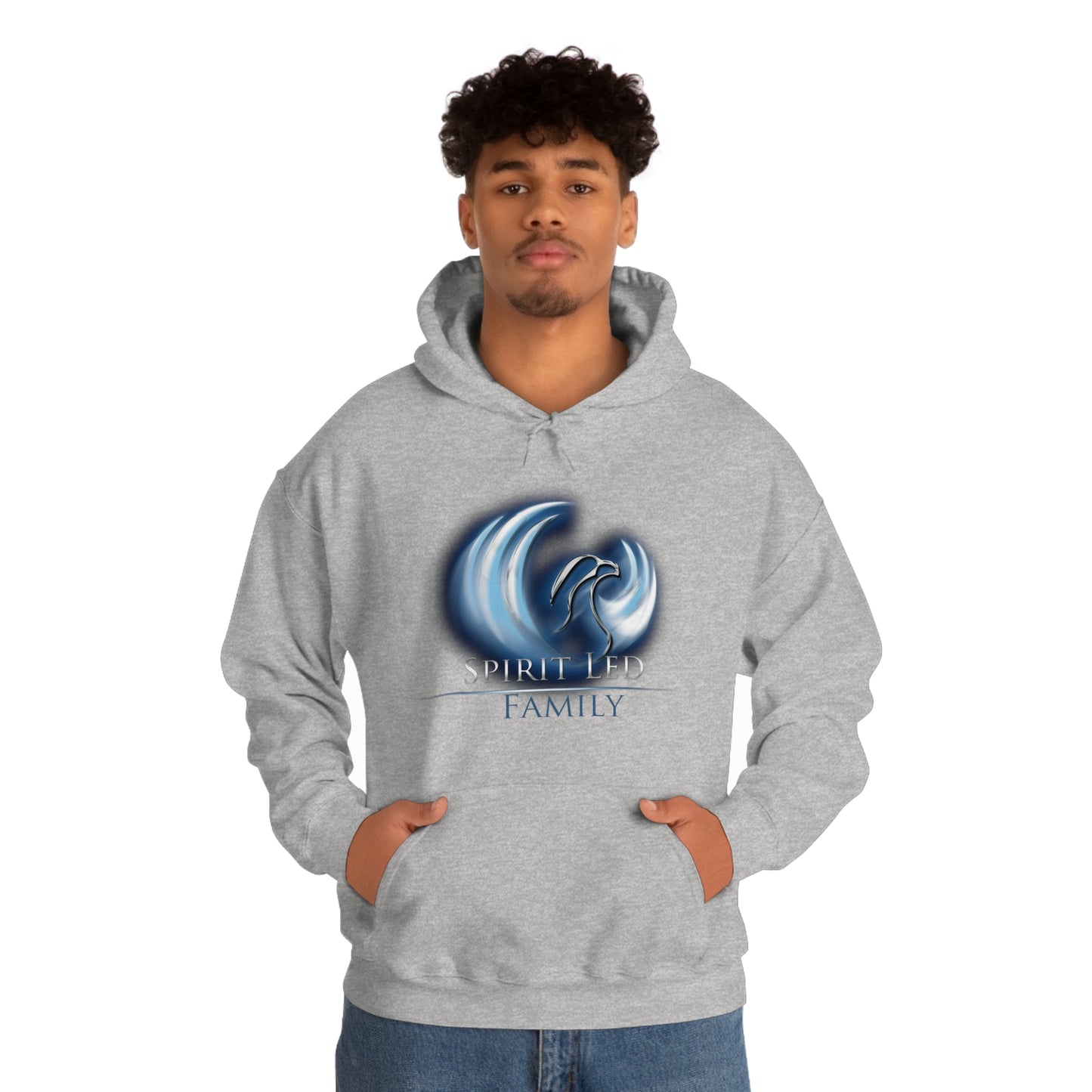 SLF Logo Large Back Unisex Heavy Blend™ Hooded Sweatshirt