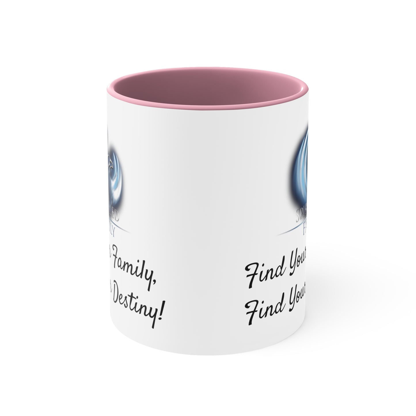 SLF Find Your Family Color Accent Coffee Mug, 11oz