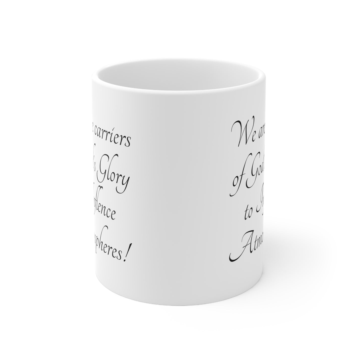 Carriers of Glory White Ceramic Mug 11oz
