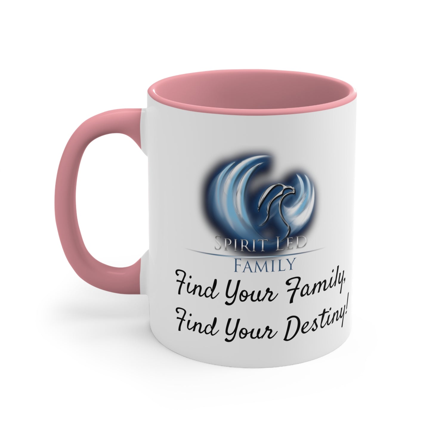 SLF Find Your Family Color Accent Coffee Mug, 11oz