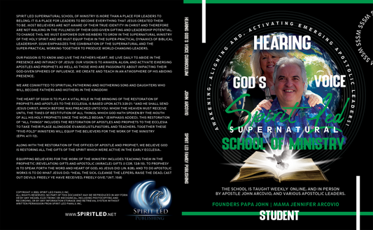 Hearing The Voice Of God  14 Lessons + Curriculum